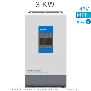 اینورتر شارژر 3KW و 48V سری MPPT تمام سینوسی مدل UP3000-M6142 برند EPEVER